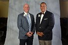 2017 Yowell Hall of Fame  Wheaton College Athletics 2017 Yowell Hall of Fame ceremony. Chris Sullivan, left, Will Hawkins '93 - Basketball. - Photo By: KEITH NORDSTROM : Wheaton College Athletics Yowell Hall of Fame ceremony.